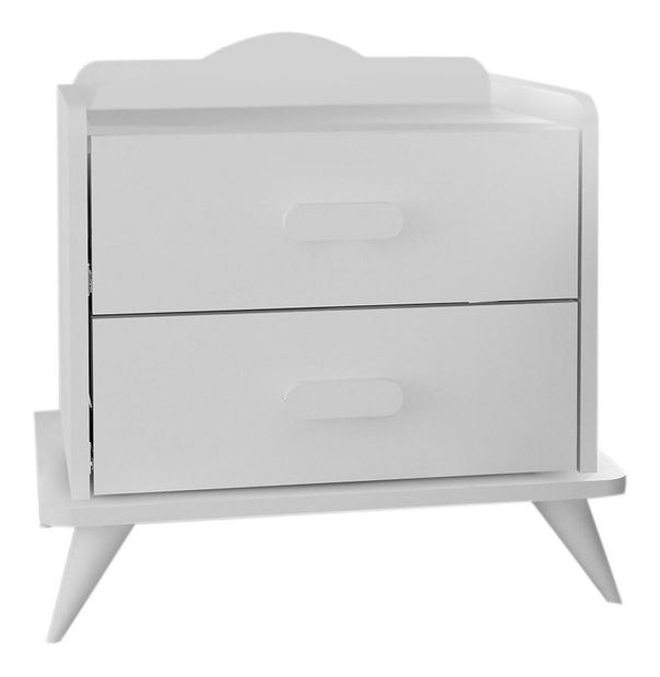 Noćni stolić Adieu (bijela)