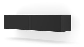 TV stolík/skrinka Banksy 140 (čierna)