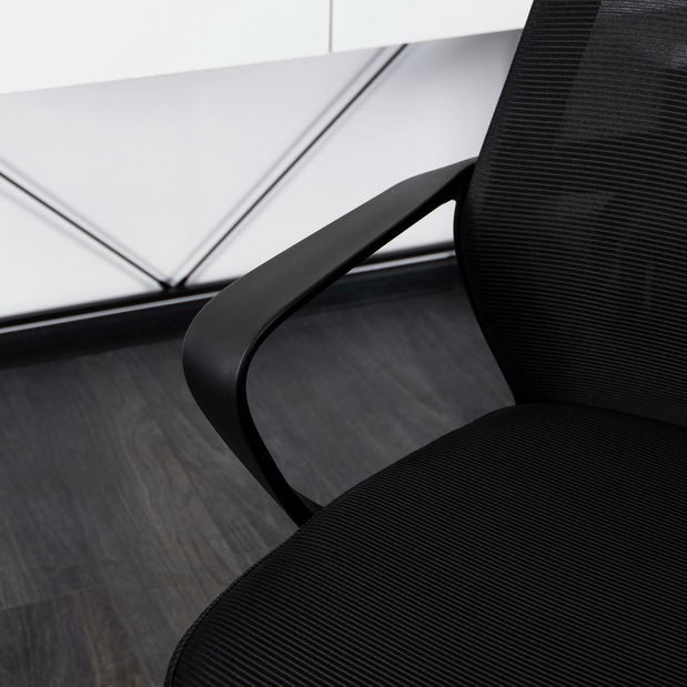 Irodai fotel Saludos (fekete) 