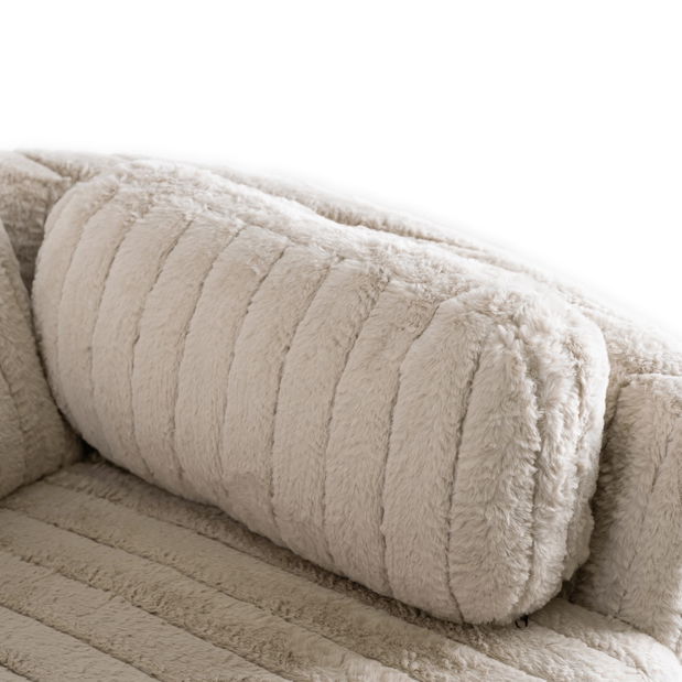 Fotoliu reglabil Reunirse (bej) 