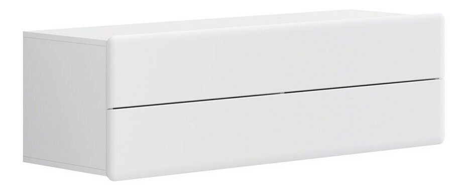 TV asztal Possi Light RTV2S 4/13 (fehér + fényes fehér)