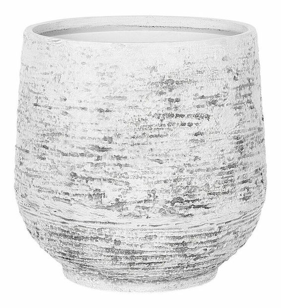 Kvetináč DIONES 44x39x39 cm (kameň) (sivá)