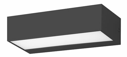 Vanjska LED zidna svjetiljka Halden (bijela + crna)