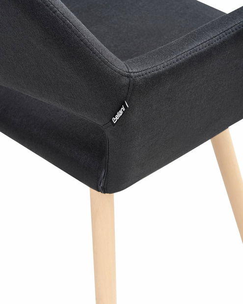 Set 2ks. jedálenských stoličiek Chico (čierna)