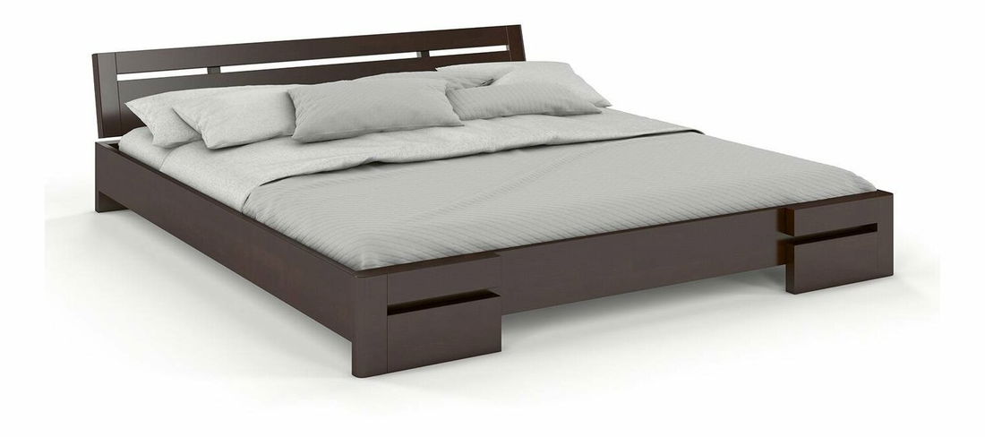 Manželská posteľ 180 cm Naturlig Bokeskogen (buk)