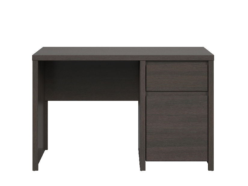 PC stolík BRW Kaspian BIU1D1S/120 (wenge)