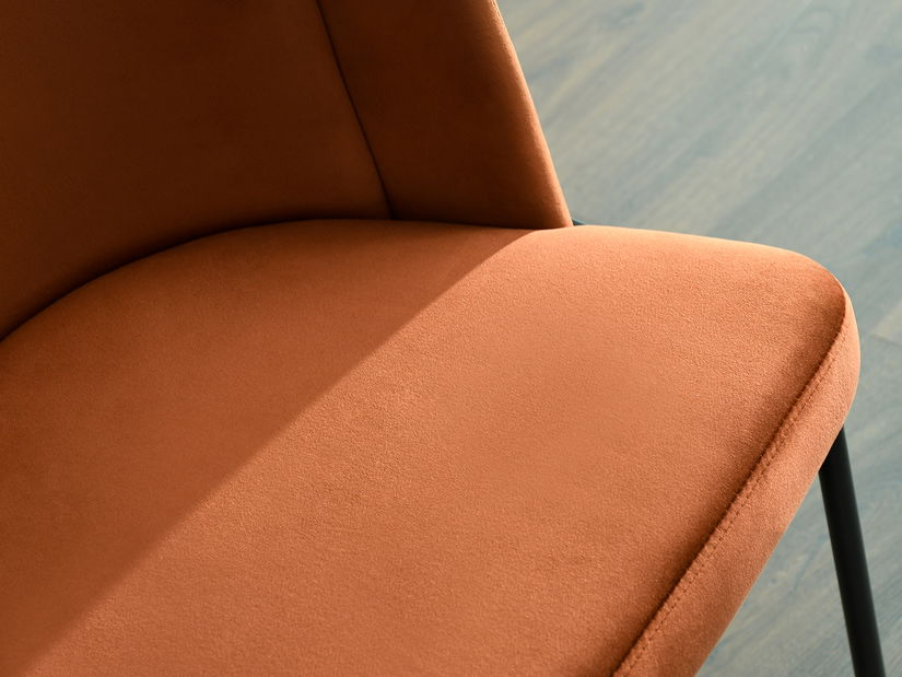 Jedálenská stolička Continuara (čierna)