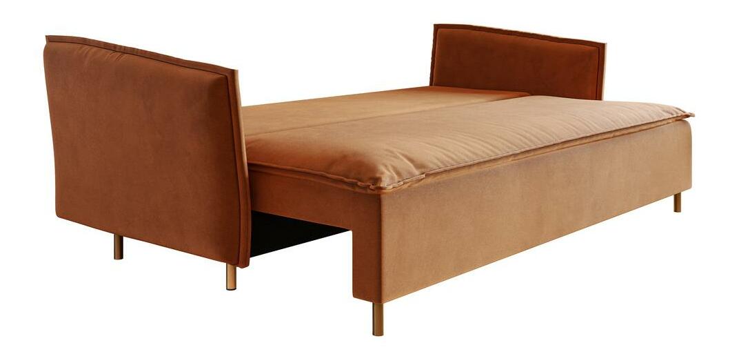 Sofa Union (bakar + zlatna)