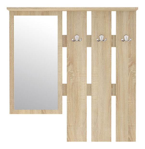 Vešiakový panel so zrkadlom Orlando 03