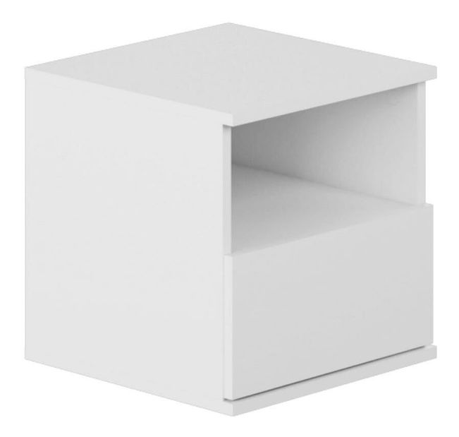 Nočný stolík Discutibles (biela) 