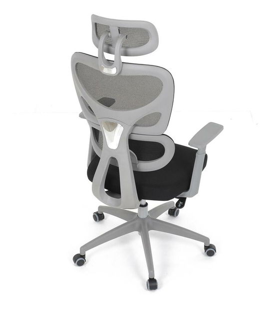 Fotoliu birou Kuito (negru)