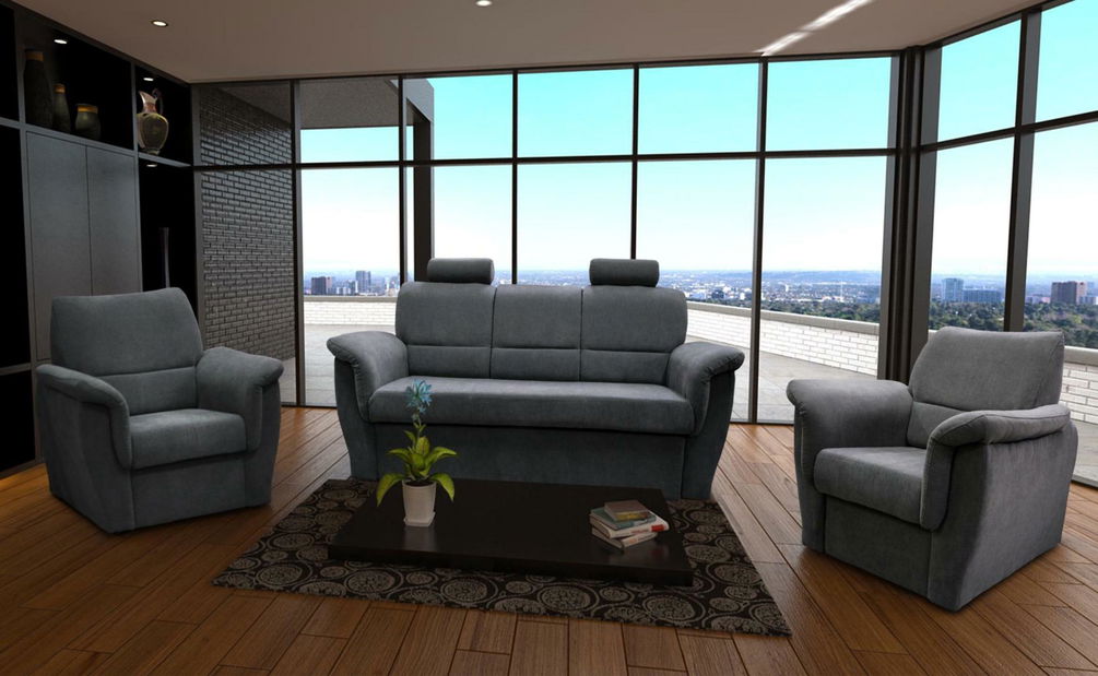 Set de ședere Delois (Gri)