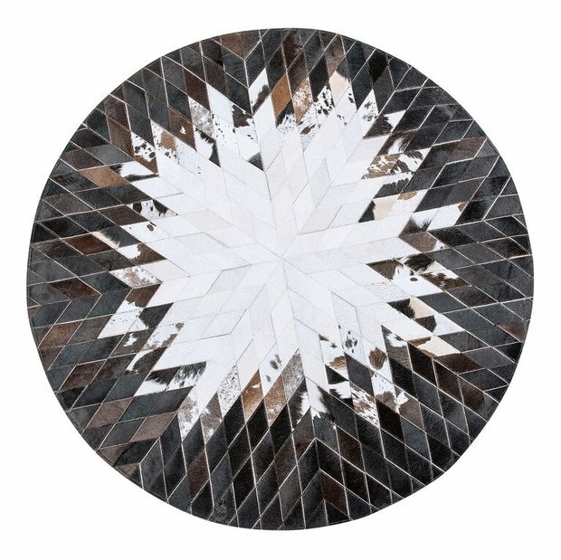 Covor 140 cm Kiama (alb negru)