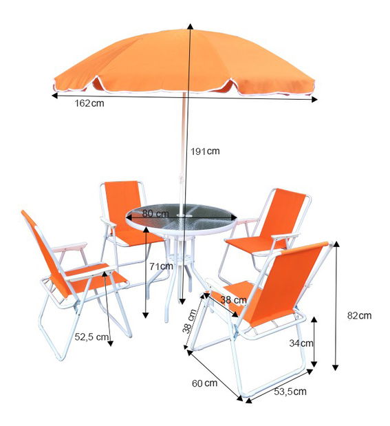 Set de grădină Olara *vânzare stoc