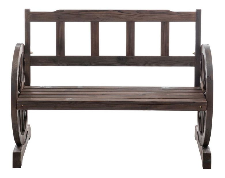 Vrtna klupa Sibu 1 (smeđa)