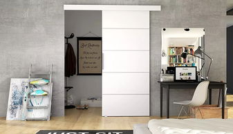 Uși glisante Marin 3 (Alb)