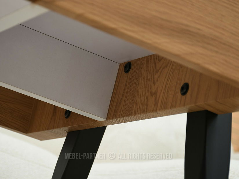 Konferenčný stolík Monton (dub + čierna)