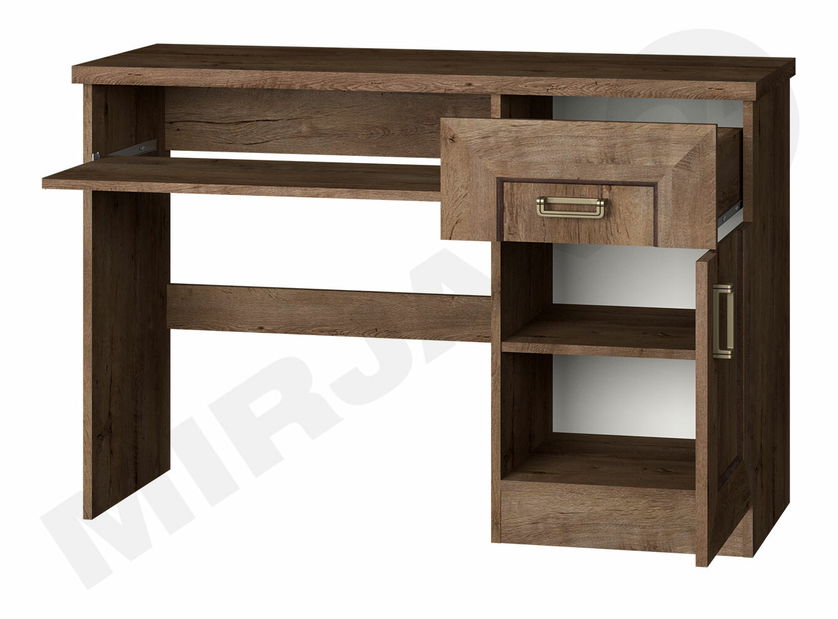 Písací stôl Nyssa N19 (dub lefkas)