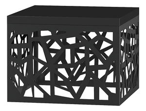 Masă de cafea Tariq (Negru lucios + Negru)