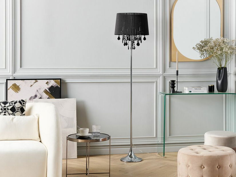 Stojanové svietidlo Evandale (čierna)