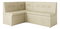 Rohová lavica Layla 140x200 (krémová)