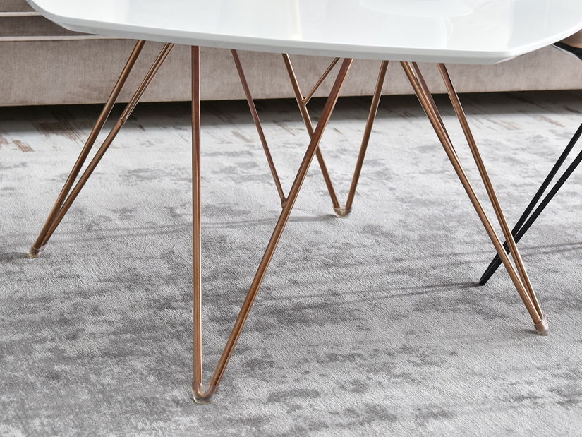 Măsuță de cafea Petal Zest Xl2(alb + negru)