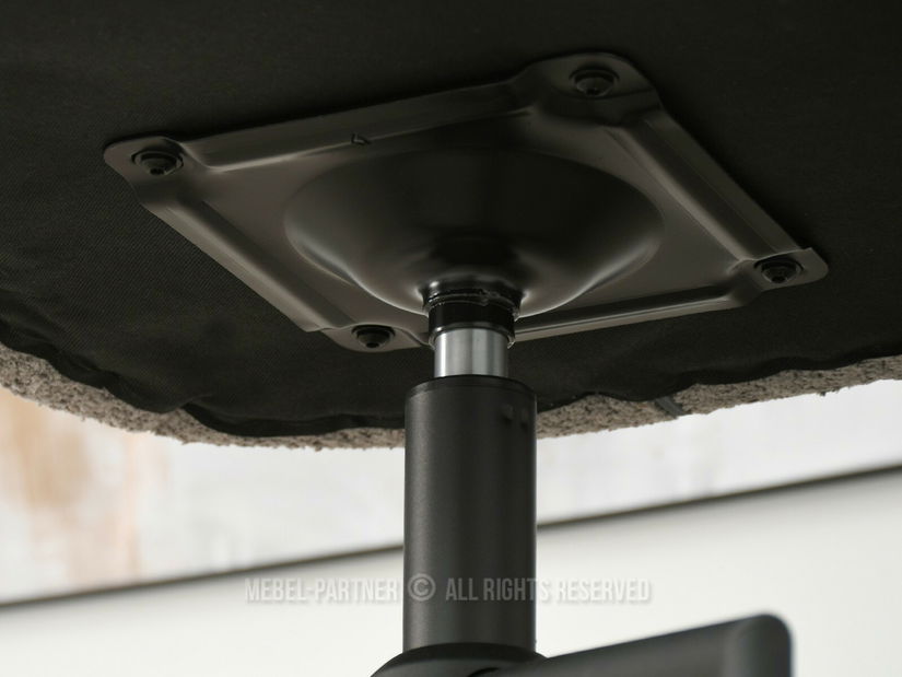 Fotel Trudy (szürke + fekete)