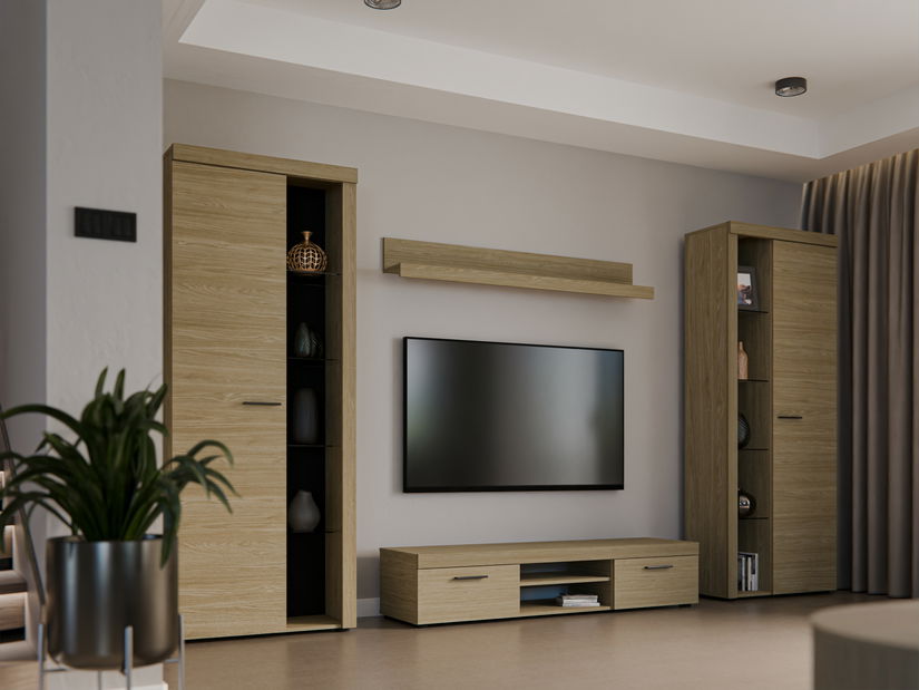 Set za dnevni boravak Rudby XL (uljeni hrast) (bez rasvjete)