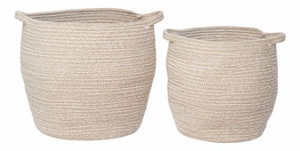 Set de 2 coșuri Lemoria (bej)