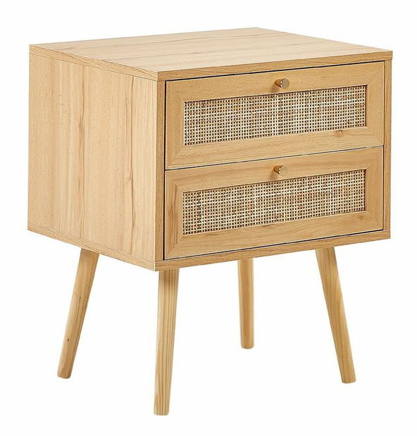 Nočný stolík Perza (svetlé drevo)