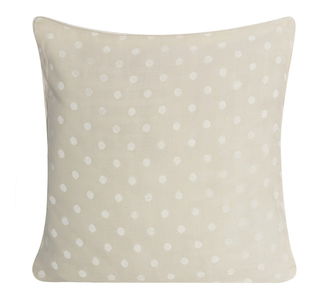 Pernă decorativă 45X45 cm Rosalia 9 (alb + bej) (1 buc)