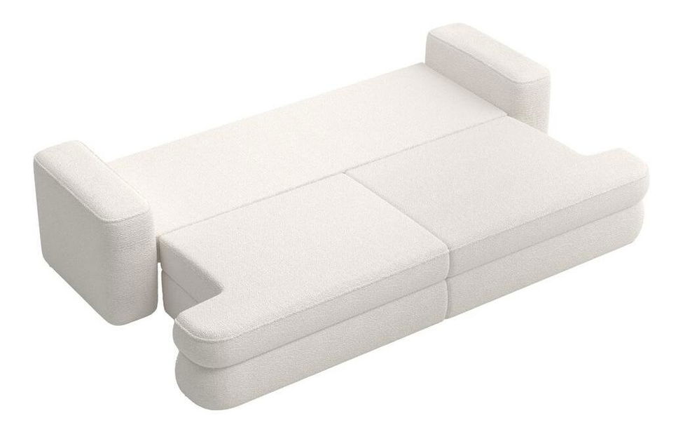 Háromszemélyes kanapé Mello (krém + fekete)