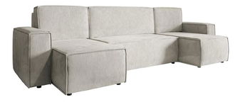 Rohová sedacia súprava Copenhagen L  (piesková + čierna)