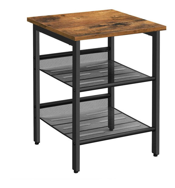 Príručný stolík Nimoke (hnedá) 