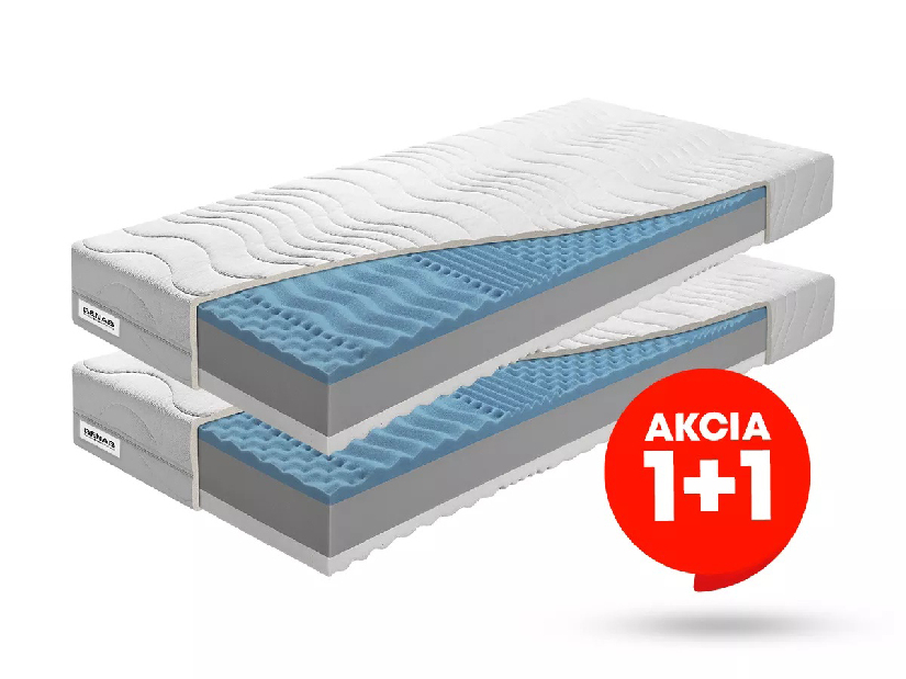 Saltea cu spumă Morfeus 200x90 cm *PROMOȚIE 1+1 (T4/T3) *vânzare