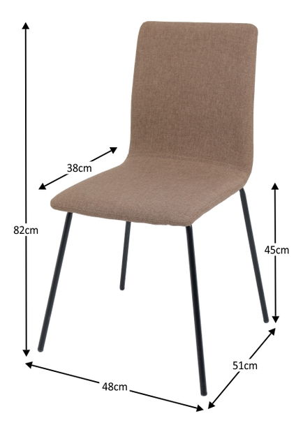 Étkezőszék Renita (barna)