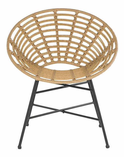 Set 2 buc. scaune de grădină Acta (natural)