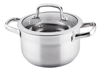 Lonac s poklopcem Lamart Prestige 20cm (nehrđajući čelik)