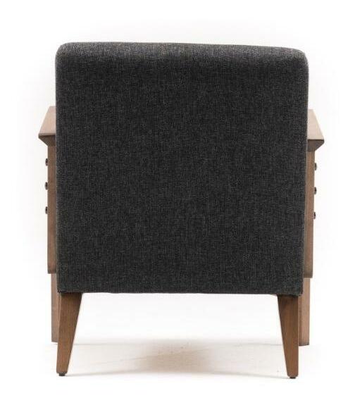 Kreslo Kramer K (tmavosivá)