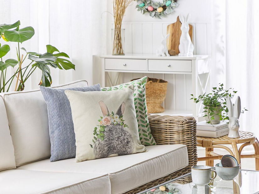 Díszpárna készlet (2 db.) 45 x 45 cm Fatsy (szürke)