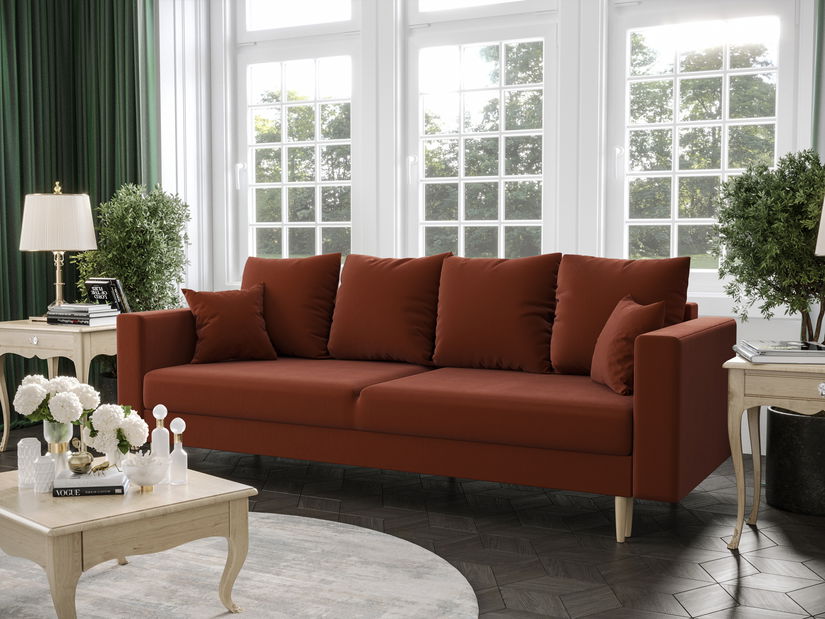 Háromszemélyes kanapé Kinetic (tégla)