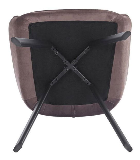 Fotoliu design Petena (Gri-maro) 