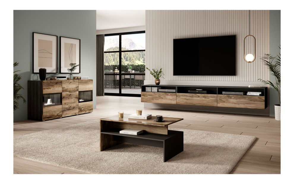 TV stolić Barly Typ 40 (orah + touchwood)