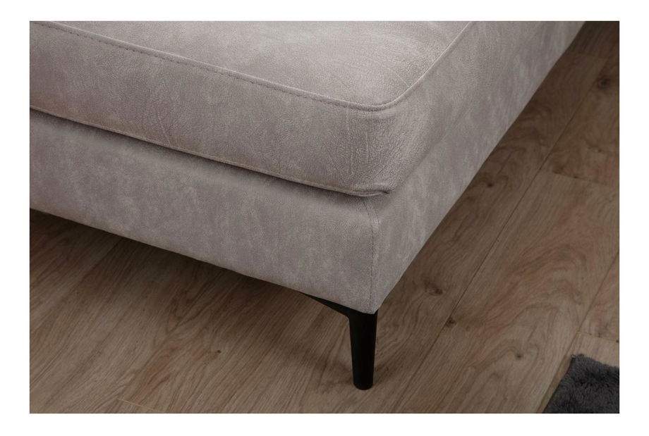 Sarokkanapé U Portobeno 1 (bézs + fekete)