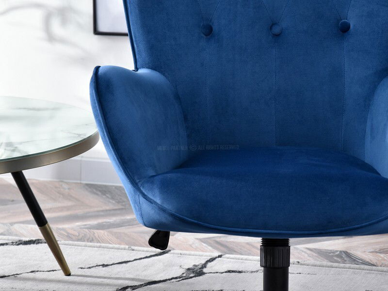 Fotoliu Truni (albastru marin + negru)