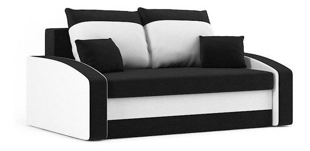 Canapea Haidar (negru + alb)