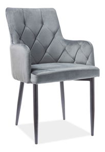 Scaun de sufragerie Raymundo (Gri + Gri)