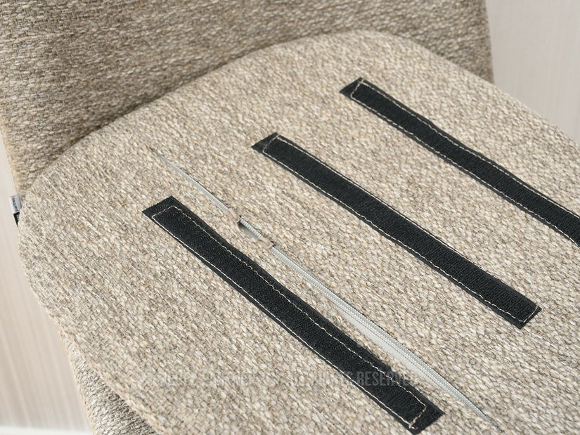 Barska stolica Ravelianto (bež + crna)