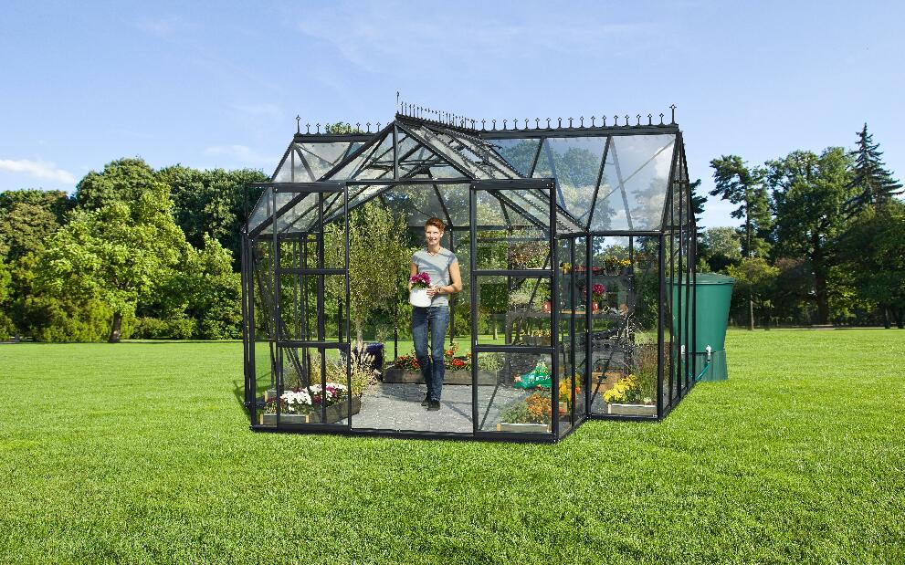 Greenhouse stil special Sirius 13000 (sticlă securizată + negru)