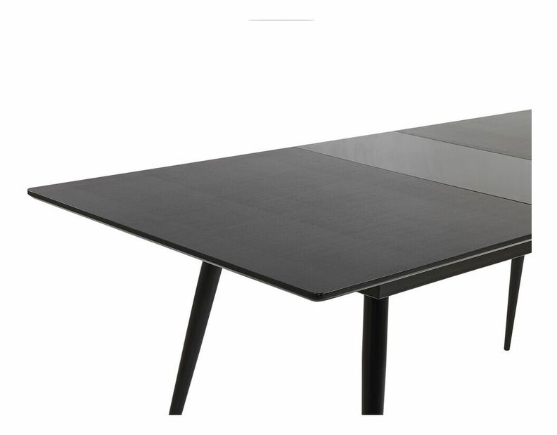 Étkezőasztal MONIL (fekete) (6-8 fő részére)